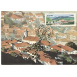 1985 MÁXIMO POSTAL OFICIAL 110 PATRIMÔNIO  MUNDIAL DA HUMANIDADE - OURO PRETO 7477A